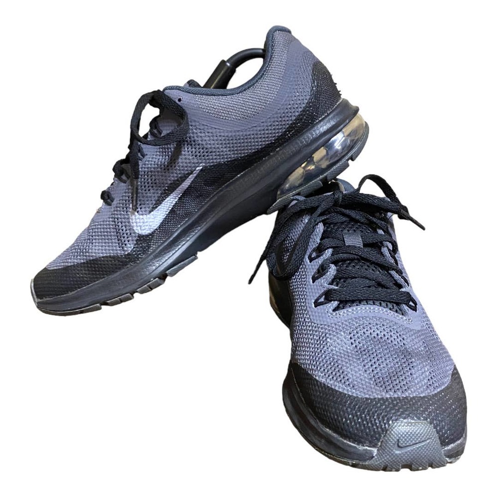 Nike Air Max Dynasty 2 859575-001 Gray Black Running Shoes Sneakers 6Y - Picture 8 of 13